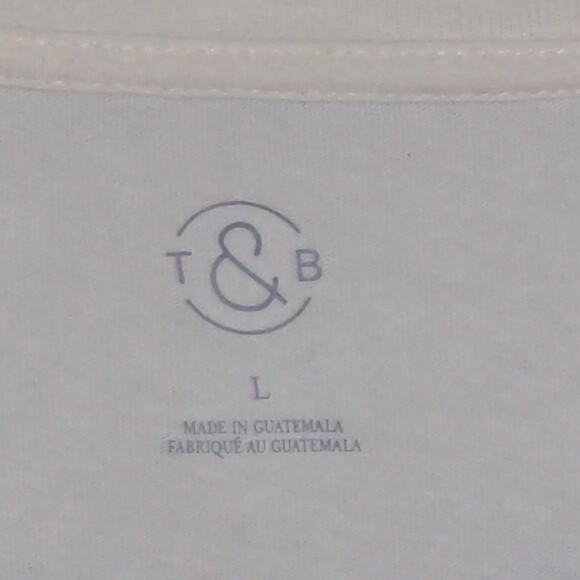 Treasure & Bond Long Sleeve T-shirt in Guns n Roses Design - Size L - NWT - Picture 5 of 9